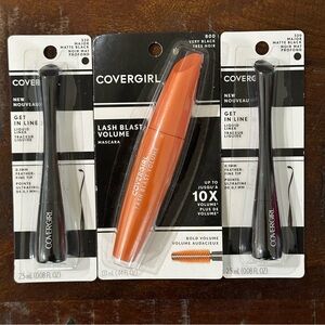COVERGIRL set of 1 Mascara and 2 Eyeliners